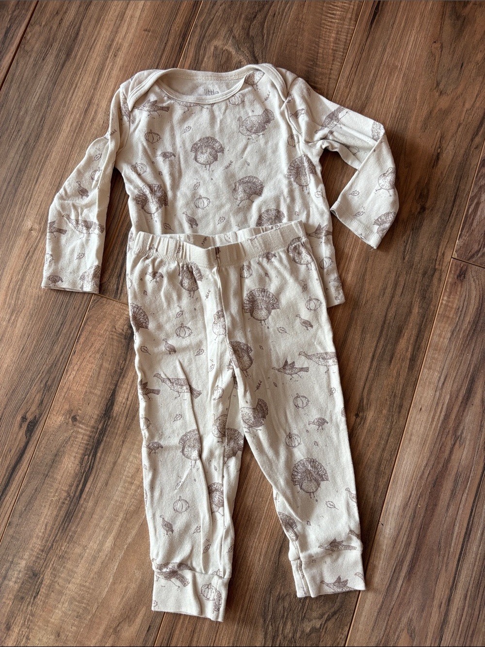 Carters Thanksgiving Turkey Pajama Set 18M